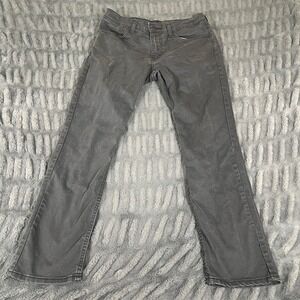 Levis 511 Slim Fit Mens Jeans Charcoal Gray 33x30 Stretch Denim 04511-2272